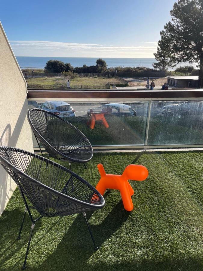 Studio Vue Mer Avec Terrasse Et Acces Plage Carnac Extérieur photo